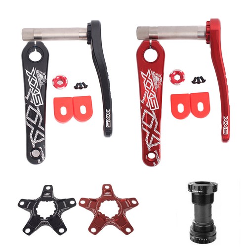 7075 T6 Aluminum Crankset Road Bike 110BCD 50T//35T Double Speed Chainring Crank