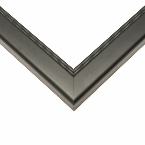 36x14 Modern Black Wood Picture Frame With Acrylic Front and Foam Board Backin