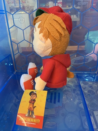 28 cm RARE CLASSIQUE Alvin And The Chipmonks Soft Plush Toy Red Alvin.