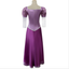 Adult Tangled Rapunzel Princess Cosplay Costume Purple Outfit Fairytale Dress UK