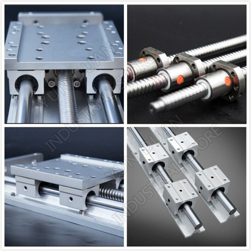 CNC Sliding Linear Stage 600MM Stroke Heavy Load Ball Screw SBR Guide Platform