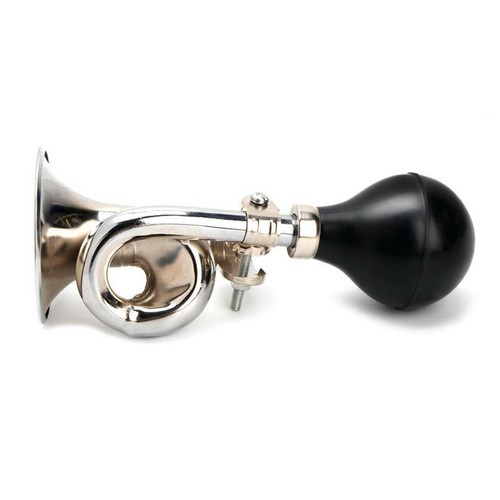 Bike Horn Bicycle Cycling Retro Metal Air Horn Hooter Bell Bugle Trumpet Honking