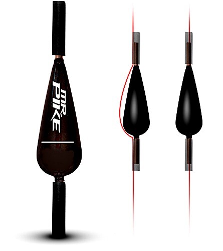 Quantum Mr Pike Slide Sinker black coated 3 Stück 20g