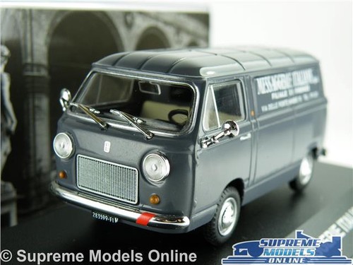 FIAT 850 T MODEL VAN 1:43 SCALE IXO 1965 MESSAGGERIE ITALIANE FIRENZE ITALY K8