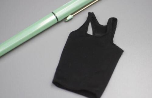 1//6 Scale BLACK Female Tank Top for 12/" FEMALE figure body