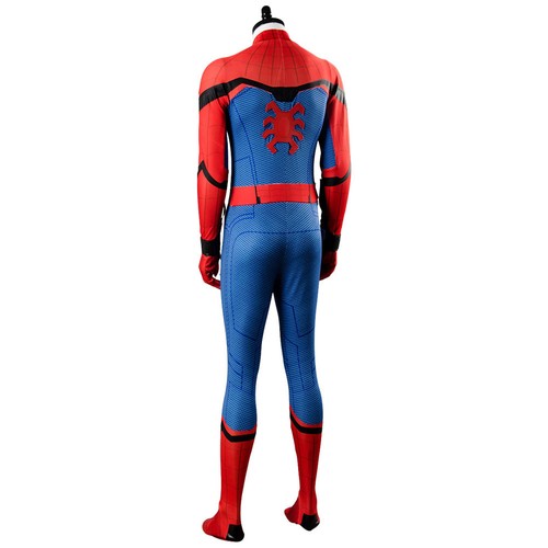 2017 Movie Spider-Man Homecoming Spiderman Civil War Cosplay Costume Outfit Suit