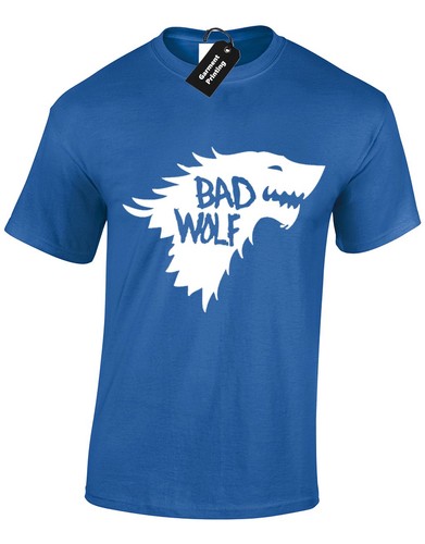 BAD WOLF MENS T SHIRT GAME OF JON SNOW TYRION THRONES INSIRED DEADPOOL FUNNY