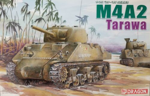 1/35 Dragon 6062 M4A2 Sherman Tarawa USMC 
