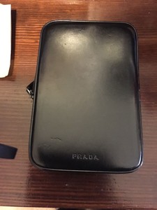 Prada Black Leather Planner Agenda | eBay  