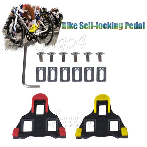 2PCS Bicycle Cycling Self-locking Pedal Cleats Set For Shimano SM-SH11 SPD-SL