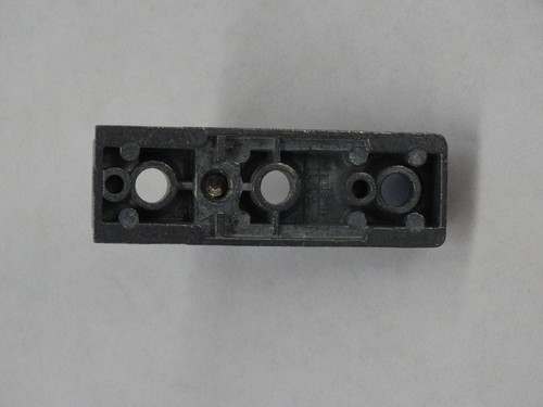 Two NOS Mepla # 266N//0 Early Keyhole Mounting Plate 0mm Thickness with Screws