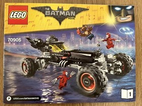 LEGO 70905 Instruction Books 1 and 2 Batmobile Batman Movie Manual Only