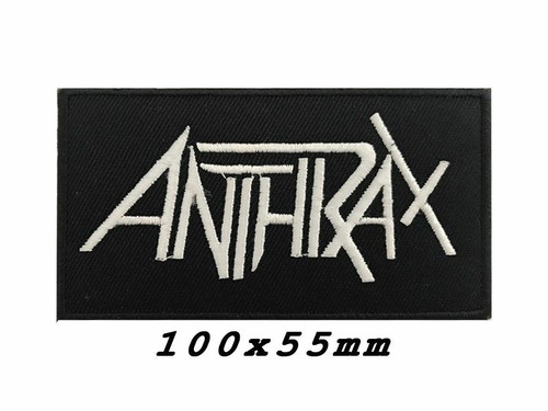 ANTHRAX Iron On Sew On Embroidered Patch Thrash Metal A209