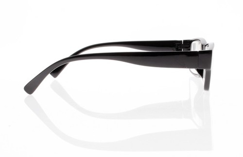 4.50 6.00 5.50 5.00 Classic Computer Black Square Frame Reading Glasses