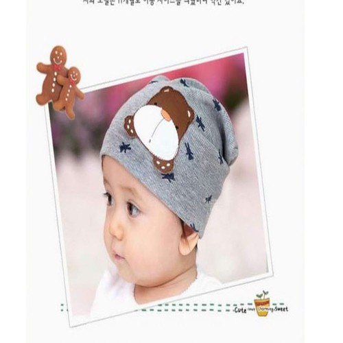 Girls Boys Infant Baby Cute Cartoon Dog Warm Cap Toddler Beanie Hats