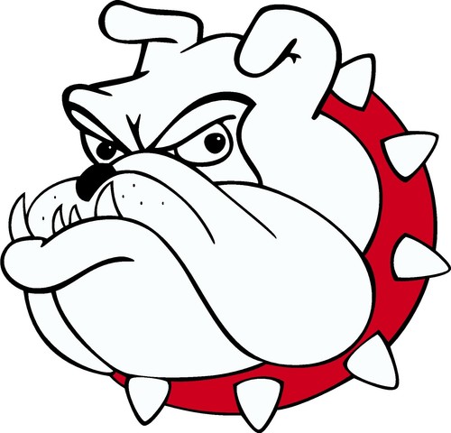 2 X BRITISH BULLDOG STICKERS SIGNS