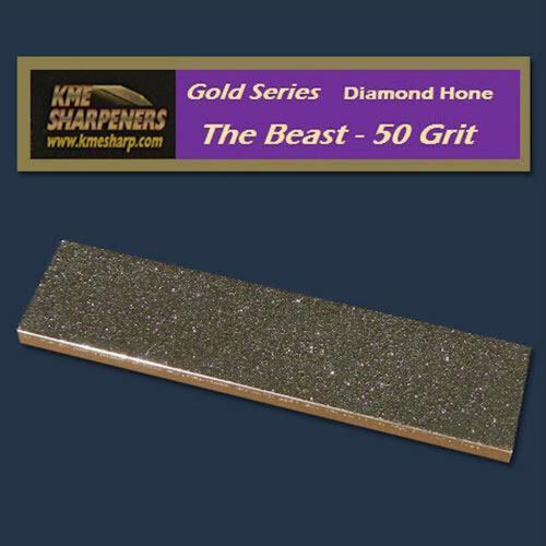 Gold Series "The Beast" 50-Grit Diamond Hone KME Sharpening System 