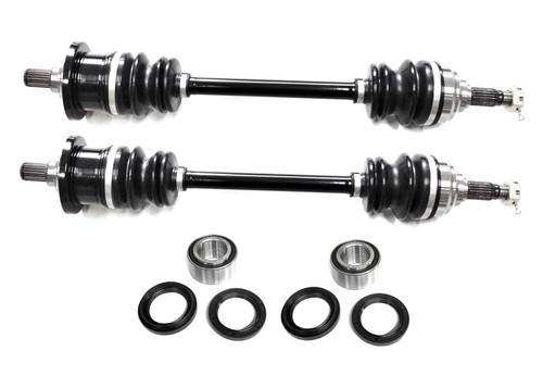 Pair of Front CV Axles /& Wheel Bearing Kits 2003-2004 Arctic Cat 500 4x4 ATV