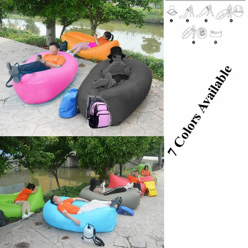 Air Chair Inflatable Sofa Air Bed Lounger Chair Sleeping Bag Mattress Seat Couch