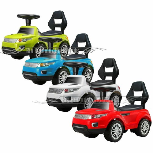 Sit /& Ride-On Push Along Walker Car /& Lights /& Sounds Children/'s Toy