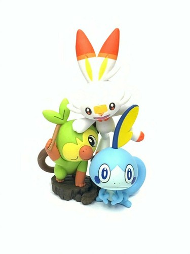 SCORBUNNY /& SOBBLE figure-New exclusive from Sword /& Shield ! Pokemon GROOKEY