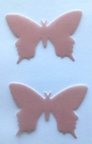 30 Pre-Cut or Rose Comestible Papillons Butterfly Cupcake Toppers