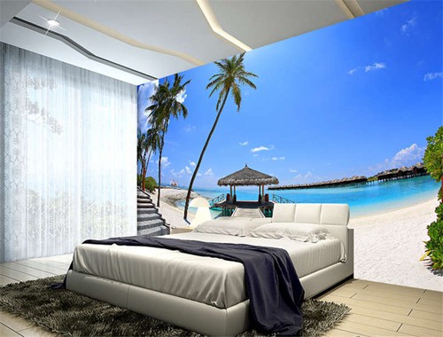 Anantara Veli Resort Maldive Full Wall Mural Photo Wallpaper Print Home 3D Decal