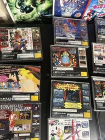 Sega Saturn Japanese Game Lot Capcom SNK Street Fighter CIB W Manual US seller