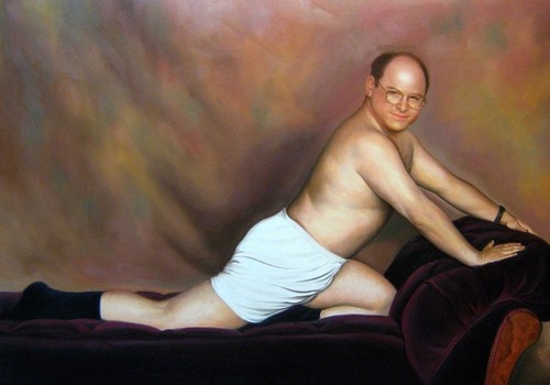 SEINFELD GEORGE /"THE TIMELESS ART OF SEDUCTION/" poster Print