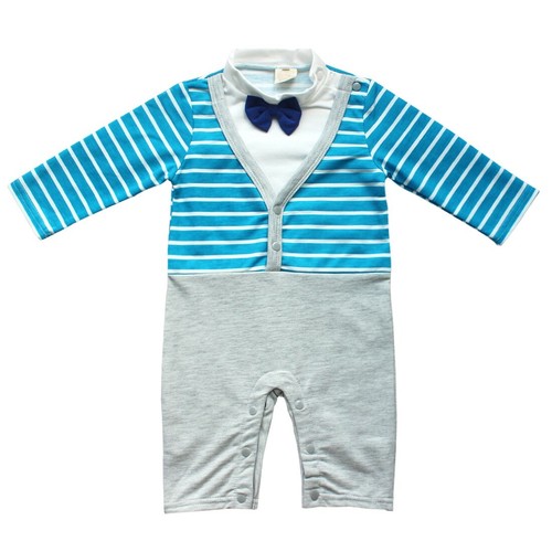 Infant Baby Boys 1st Birthday Outfit Toddler Romper Shorts Suspender Straps Set