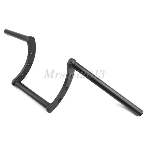 Black Drag Handlebar 1/" Z Bar 25mm For Harley Softail Dyna Sportster ATV