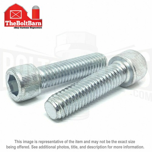 Pick Size /& Qty #6-32 Allen Socket Head Cap Screws Bolts Alloy Zinc COARSE