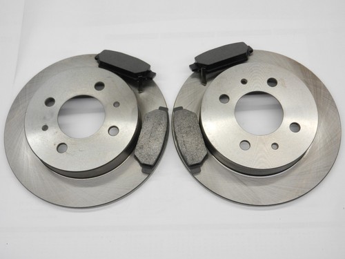Bremsscheiben 236 Bremsbeläge 14 Zoll hinten für Mitsubishi Carisma Colt Lancer
