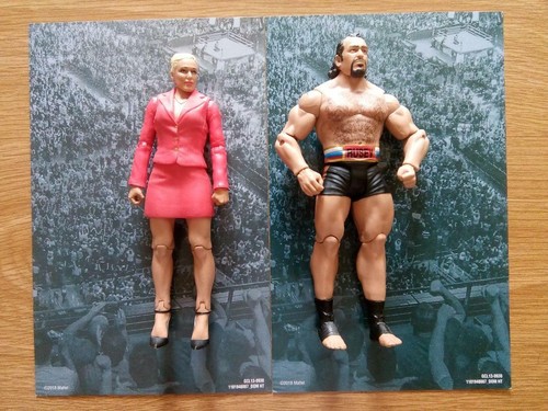 WWE Mattel BAsic Legends Wrestling Figure Becky Bret perfetta umanità Orton Punk