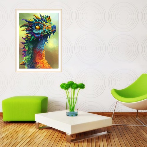 DIY Dinosaur 5D Diamond Embroidery Painting Painting Cross Stitch Home Decor Kit
