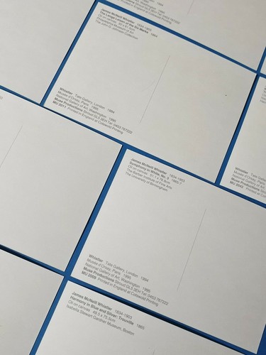 The James McNeill Whistler Collection Set of 10 Brand New Art Postcards