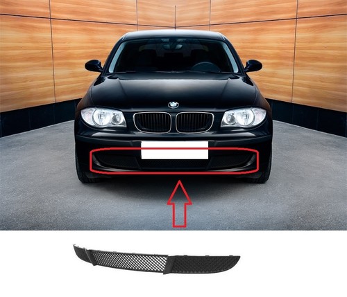 Nuevo BMW 1 Series E87 CENTRO DE PARACHOQUES DELANTERO INFERIOR Rejilla de Malla de 2007-2011