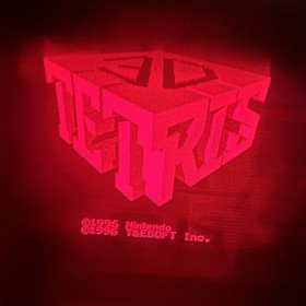 3D Tetris (Nintendo Virtual Boy, 1996) Game Only Authentic Tested