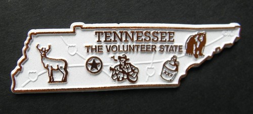 TENNESSEE VOLUNTEER US STATE FLEXIBLE MAGNET 2 inches