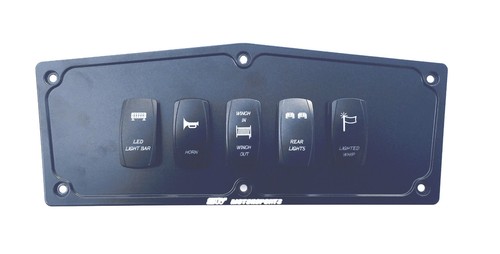 NEW 2016 Yamaha YXZ1000R BLACK DASH PANEL 5 FREE BACK-LIT SWITCHES