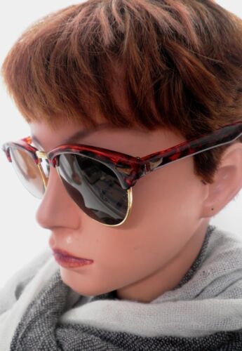 56 Sonnenbrille 70er Jahre in Braun// Braun Retro Vintage Unisex Sonnenbrillen