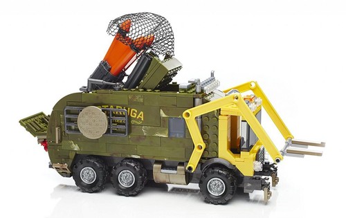 411 Teile Spielset Mega Bloks Tutles Battle Truck