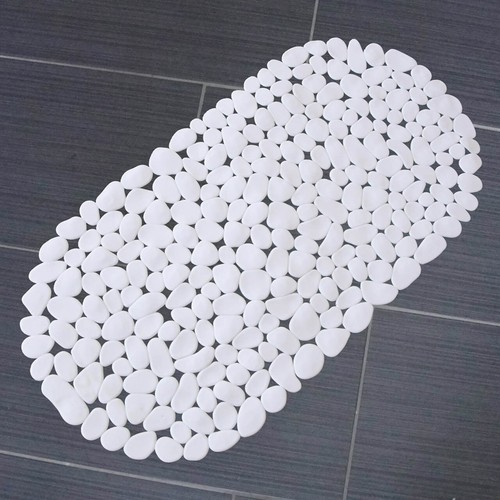 Wanneneinlage Wannenmatte Anti Rutsch Badewanneneinlage Badematte WEIß 35x67CM