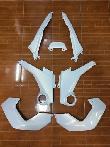Honda msx125 grom125 2015 plastic fairing set pearl white genuine Abs+Sticker