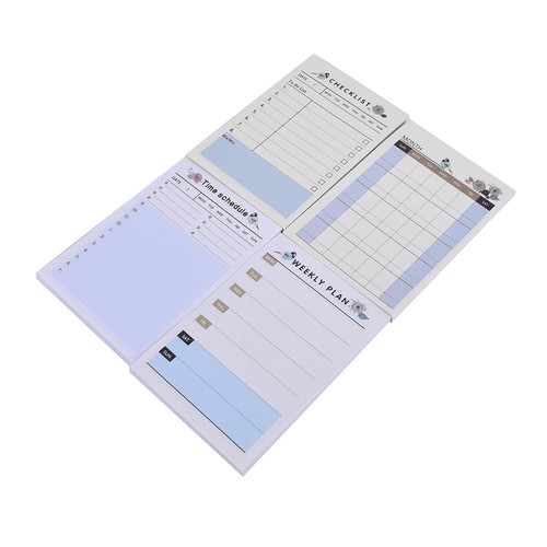 1X Weekly//Daily Planner Sticker Sticky Notes Memo Pad Schedule Check List KI