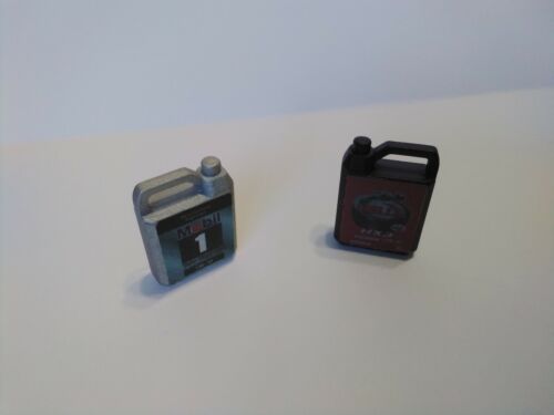 2Pcs 1 black 1 silver rc rock crawler 1:10 accessories mini oil containers