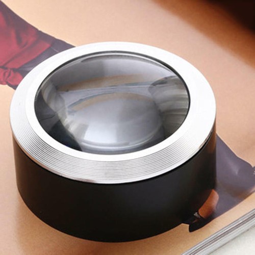 5x Jewelry Magnifier Loupe 3 LED Reading Light Lamp Optical Glass Lens Practical