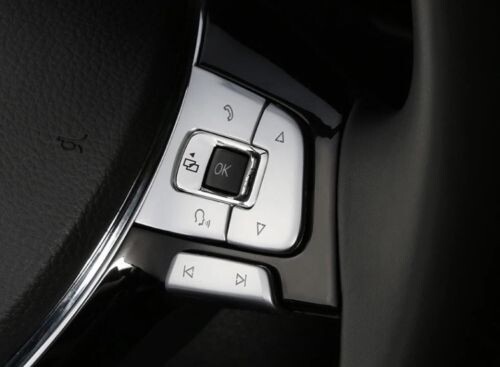 Multifunktionslenkradtasten Abdeckung Blende Passend Für VW Tiguan MK2 Rline