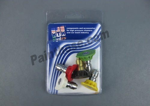 MTM Hydro 17.0178 QC Hydrojet SS 4.5 Power Washer Tips 5 pack