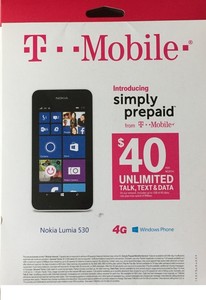 T-Mobile-Prepaid-Nokia-Lumia-530-No-Contract-Cell-Phone-White-Brand-New